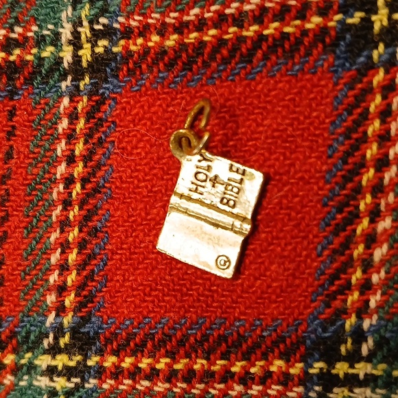 Silver 925 Bracelet Religious Charms Christian Vintage Jewelry Lot Of 6 - Picture 12 of 14